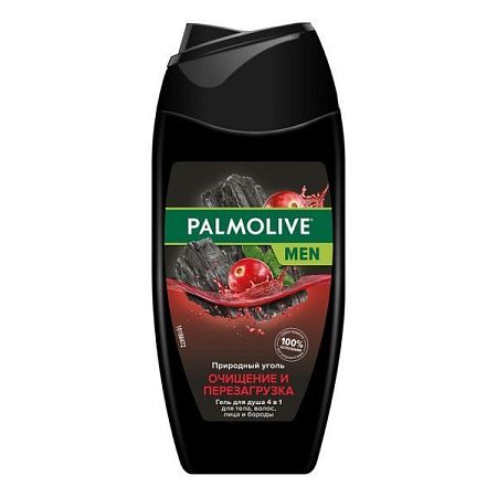 ✔️Palmolive Men гель для душа 4в1 Очищение и перезагрузка Природный уголь 250мл - купить за  в г. Махачкале