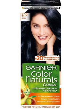 GARNIER Color Naturals Creme 2.10 Иссиня-Чёрный от магазина МылоПорошок