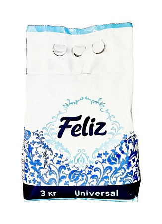 ✔️FELIZ Стиральный порошок 3кг Универсальный/34 - купить за  в г. Махачкале