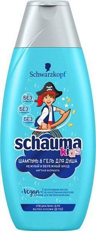 Schauma Kids Шампунь+Гель для душа  350 мл от магазина МылоПорошок