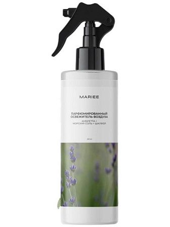 ✔️MARIEE Освежитель д/воздуха 250мл Амбретта+морская соль+шалфей - купить за  в г. Махачкале
