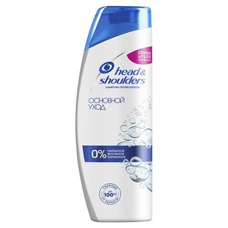 HEAD & SHOULDERS Шампунь 400мл против перхоти Основной уход для нормальных волос  от магазина МылоПорошок