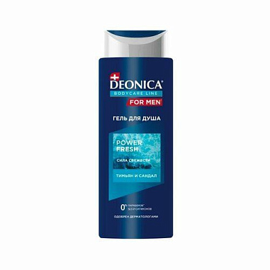 ✔️Deonica for men гель для душа 250мл Тимьян и Сандал - купить за  в г. Махачкале