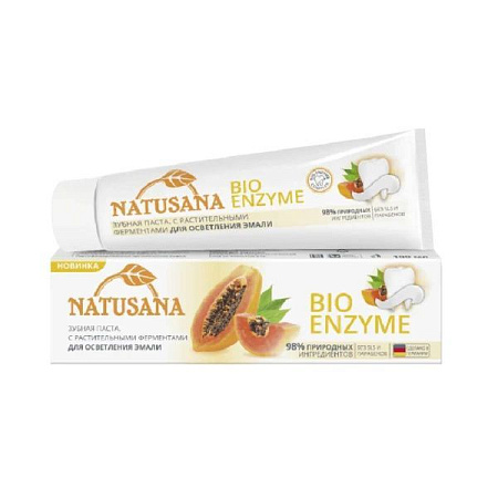 ✔️Natusana Зубная паста 100мл Bio enzyme - купить за  в г. Махачкале