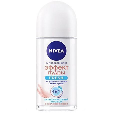 ✔️NIVEA Дез-ролл женск. 50мл Эффект пудры FRESH - купить за  в г. Махачкале