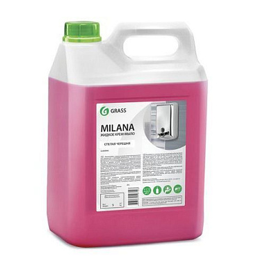 GRASS MILANA Увлажняющее жидкое крем-мыло Спелая Вишня 5л от магазина МылоПорошок