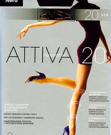 ✔️OMSA Колготки 20den 6XXL Attiva Nero - купить за  в г. Махачкале