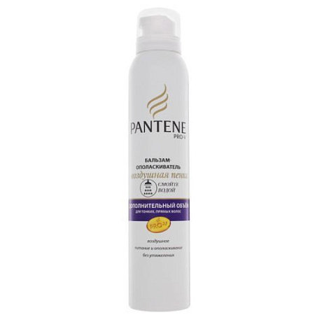 PANTENE PRO-V бальзам-ополаскиватель Воздушная пенка Дополнительный объем 180 мл от магазина МылоПорошок