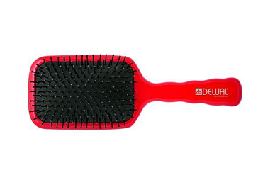✔️Dewal  Расческа д/волос массажная Лопата BRGB15red - купить за  в г. Махачкале