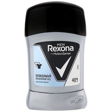 ✔️REXONA А/П-Карандаш 50гр мужск. Невидимый прозрачный лед - купить за  в г. Махачкале