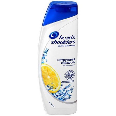 HEAD & SHOULDERS Шампунь 200мл против перхоти Цитрусовая свежесть для жирных волос  от магазина МылоПорошок