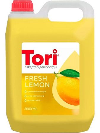 ✔️Tori средство для мытья посуды Лимон 5л - купить за  в г. Махачкале