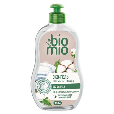 ✔️BioMio Эко-гель д/мытья посуды 900мл Без запаха - купить за  в г. Махачкале