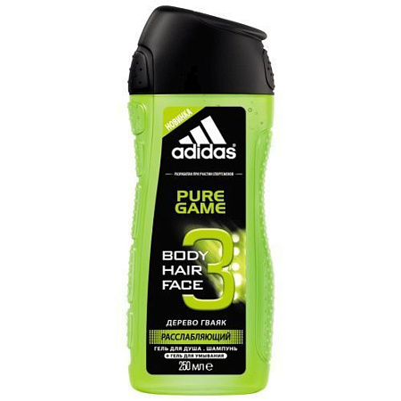 ✔️ADIDAS Гель д/душа муж. 250мл PURE GAME /12 - купить за  в г. Махачкале