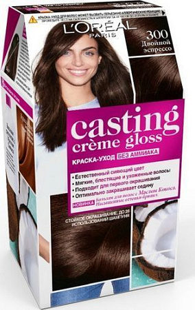 L'Oreal Paris Краски Casting Crème Gloss Крем 300 (Двойной эспрессо) от магазина МылоПорошок