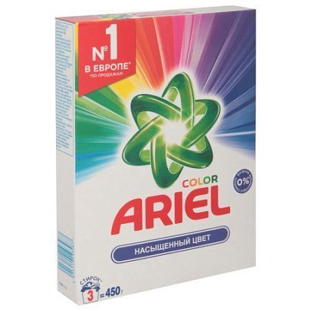 ✔️ARIEL Авт СМС порошк. 450г Color&Style  - купить за  в г. Махачкале