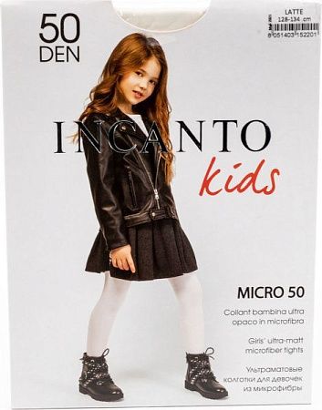 ✔️Incanto Колготки 50den детские 140-146см Bianco - купить за  в г. Махачкале