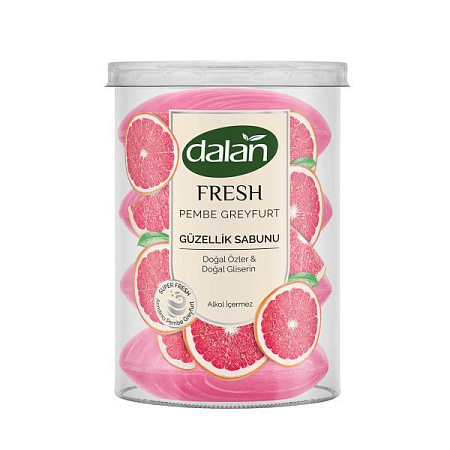 Dalan Fresh т/м 4*110г Розовый грейфрут (стакан) от магазина МылоПорошок