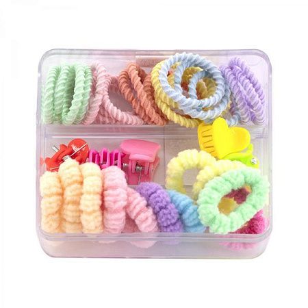 Набор д/волос резинки двух видов 2555 от магазина МылоПорошок