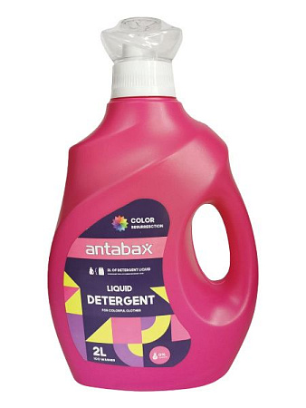 ✔️Antabax Жидкий стир.порошок 2л Color Detergent для цветного - купить за  в г. Махачкале