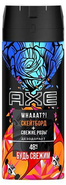 ✔️AXE Дез-аэроз. 150мл Скейтборд и Розы/6 - купить за  в г. Махачкале