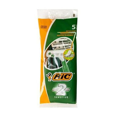 ✔️BIC Бритва 2 5шт Sensetive - купить за  в г. Махачкале