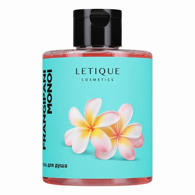 ✔️LETIQUE Гель для душа 300мл Frangipani Monoi - купить за  в г. Махачкале