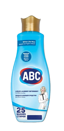 ✔️ABC гель д\стирки 1500мл белых вещей  - купить за  в г. Махачкале