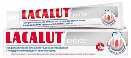 ✔️LACALUT white&repair зубная паста 75мл(666269) - купить за  в г. Махачкале