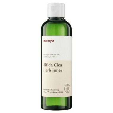 ✔️Ma:nyo Успокаивающий тоник Bifida Cica Herb Toner 200мл - купить за  в г. Махачкале