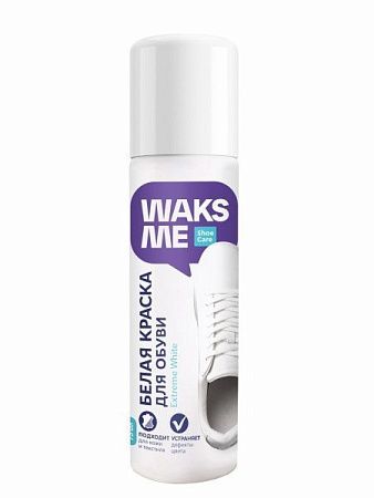 ✔️WAKSME Extreme White Краска белая для обуви 75мл - купить за  в г. Махачкале