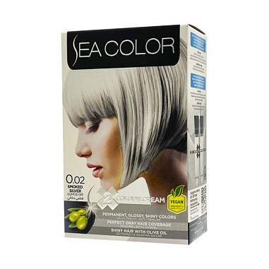 Sea Color Краска для волос 0.02 серебристо-пепельный от магазина МылоПорошок