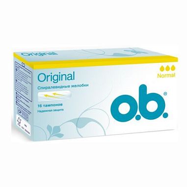 ✔️OBi Тампоны 3кап Нормал 16*96 - купить за  в г. Махачкале