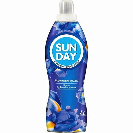 ✔️Sunday Кондиционер для белья 1л Нежность ириса - купить за  в г. Махачкале