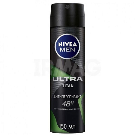 ✔️NIVEA Дез-спрей мужск. 150мл ULTRA TITAN  - купить за  в г. Махачкале