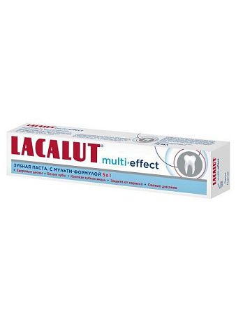 ✔️LACALUT Multi&effect plus зубная паста 75мл(666281) - купить за  в г. Махачкале