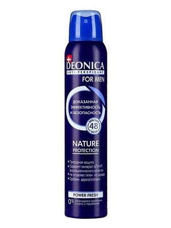 ✔️DEONICA Антип "Natute Protection" For men 200мл спрей - купить за  в г. Махачкале