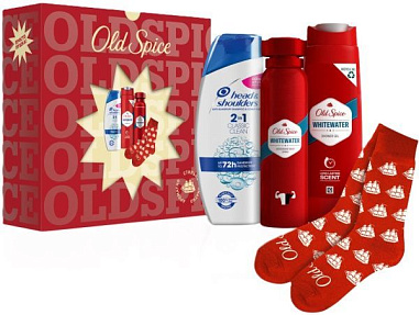 ✔️ПН OLD SPICE АэрозДезод 150млWhiteWater+Гель для душа 250мл+H&S Шампунь 400мл и бал-опол проти перхо - купить за  в г. Махачкале