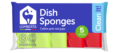 ✔️Lomberta Губки д/посуды 5шт - купить за  в г. Махачкале