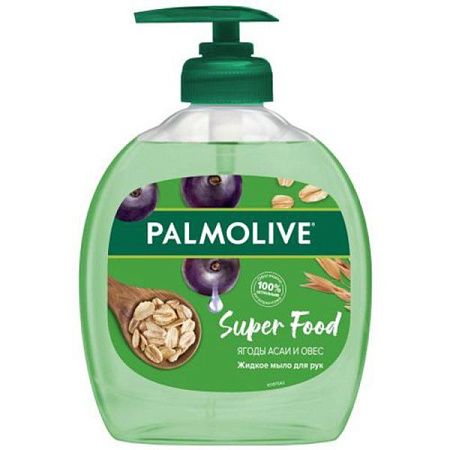 ✔️Palmolive мыло жидкое 300мл Ягoды асаи и Овсянка 300мл - купить за  в г. Махачкале