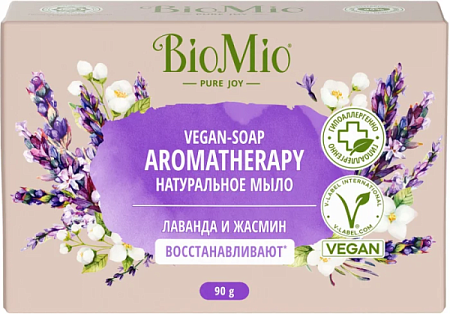 BioMio BIO-SOAP Натуральное мыло 90гр Лаванда и жасмин от магазина МылоПорошок