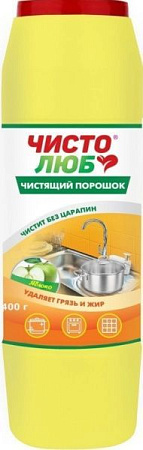 ✔️Чистолюб Чистящий порошок 3в1 400гр *24 Яблоко - купить за  в г. Махачкале