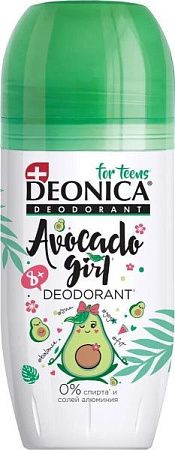 ✔️Deonica женский антиперспирант-ролик 50мл Avocado Girl - купить за  в г. Махачкале