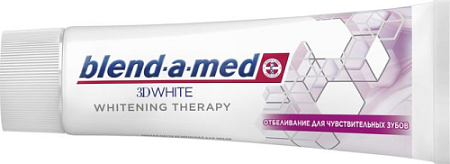 ✔️BLEND_A_MED Зубная паста 75мл 3D White Therapy отбеливание для чувст. зуб  - купить за  в г. Махачкале