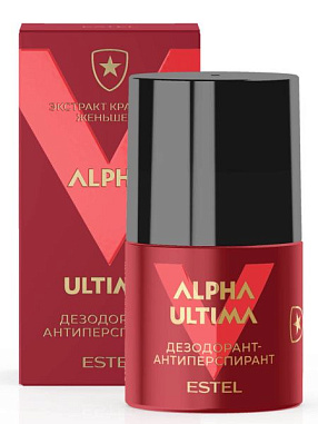 ✔️ESTEL ALPHA ULTIMA Дезодорант-антиперспирант 50мл/12 - купить за  в г. Махачкале