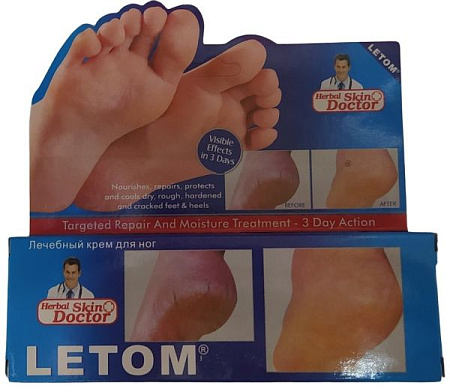 ✔️LETOM Крем д/ног 80г Лечебный - купить за  в г. Махачкале