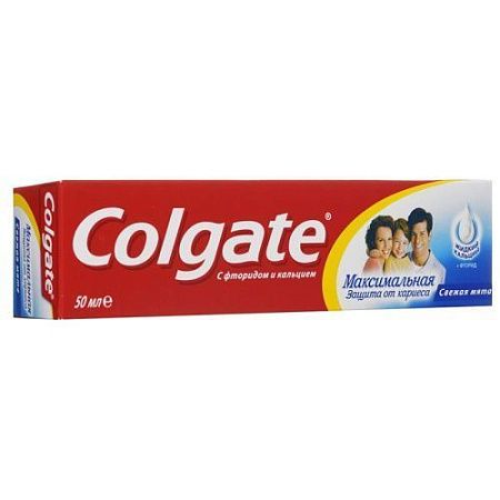 ✔️Зубная паста Colgate 50мл Свежая мята  - купить за  в г. Махачкале