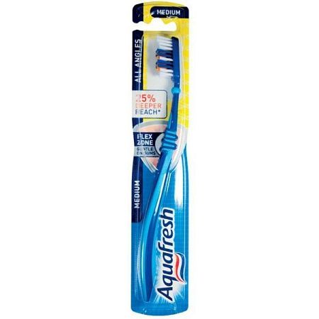 ✔️Aquafresh Зубная щетка Medium All Angeles /12 - купить за  в г. Махачкале