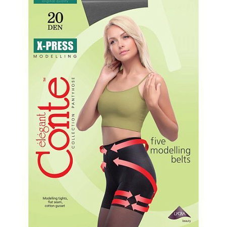 ✔️Колготки X-press 20 den conte natural 5 (XL) - купить за  в г. Махачкале