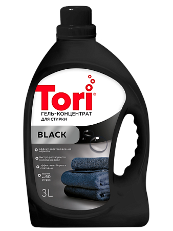 ✔️Tori Гель для стирки 3л Black  - купить за  в г. Махачкале